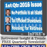 InFRE's 2016 1st Qtr Issue of Retirement Insight and Trends