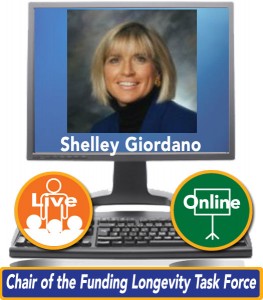 Shelley Giordano, Chair of the Funding Longevity Task Force