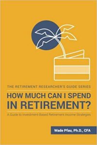 This article includes highlights from Wade Pfau's book available on Amazon that provides a comprehensive analysis of various spending strategies.