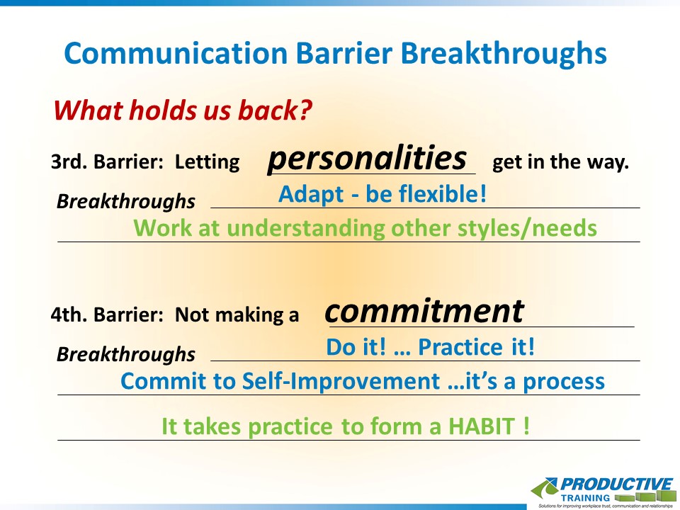 Communication Barrier Breakthroughs