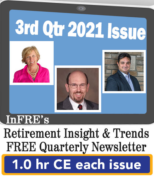 2021 3rd Qtr issue – InFRE’s free newsletter – 1.0 CE credit