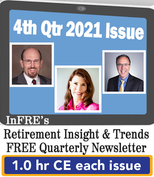 2021 4th Qtr issue – InFRE’s free newsletter – 1.0 CE credit