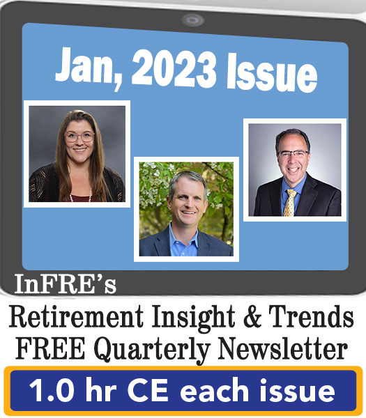 January, 2023 Issue – InFRE’s free newsletter – 1.0 CE credit